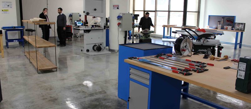  machines at the woodshop